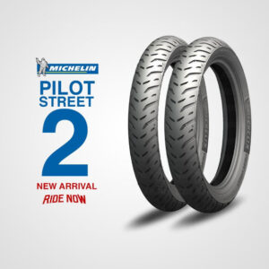 ỏ xe Michelin 90/90 - 12 M/C 54S PILOT STREET 2 THÁI LAN, Loại lốp dùng săm, Gai vỏ Pilot Street nhập khẩu Thái Lan.