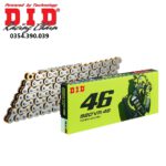 Sên moto DID 520VR46-130ZB X-Ring GoldSilver (250-800cc) Made in Japanchính hãng nhập khẩu Thái Lan được bán tại phutungthailan.com .