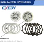 Bộ Nồi Sau Jupiter / Sirius đời bình xăng cơ zin hãng EXEDY Sẽ làm tăng hiệu quả truyền lực, đồng thời cũng sẽ làm giảm đáng kể lượng tiêu hao xăng của xe.