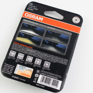 Bóng đèn LED OSRAM T19 (bi cầu thấu kính lưỡng màu) xe Dream, Wave alpha đời đầu, Wave 125i, Wave ZX (8035BC)