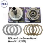 Bộ nồi trước Nồi xe số cho Dream Wave 100, Future 1, Wave S 110(2008) phân phối sỉ lẻ bởi phutungthailan.com, zin theo xe, chất lượng, uy tín, giá tốt nhất.