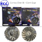 COMBO Chén Bi + Cánh Quạt FCC PCX 125/150 /AB 125/Airblade 125 Cung cấp phụ tùng xe máy chính hãng: Phuộc YSS Thái Lan, Bóng Đèn Osram Đức, Dây Coroa Bando Nhật Bản, Nhông Sên Dĩa DID Thái Lan/Nhật Bản, Bugi Denso, Full Bộ Nồi FCC Nhật Bản