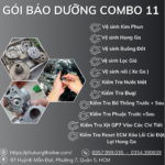 Gói Bảo Dưỡng Tiêu Chuẩn 11 Bước sẽ khắc phục những hiện tượng lỳ máy, yếu máy, rung, rần, có tiếng kêu lạ,....giúp phát hiện và sửa chữa kịp thời .